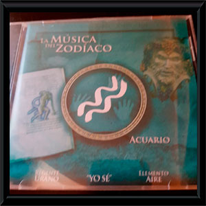 CD de música del zodíaco - Signo Acuario